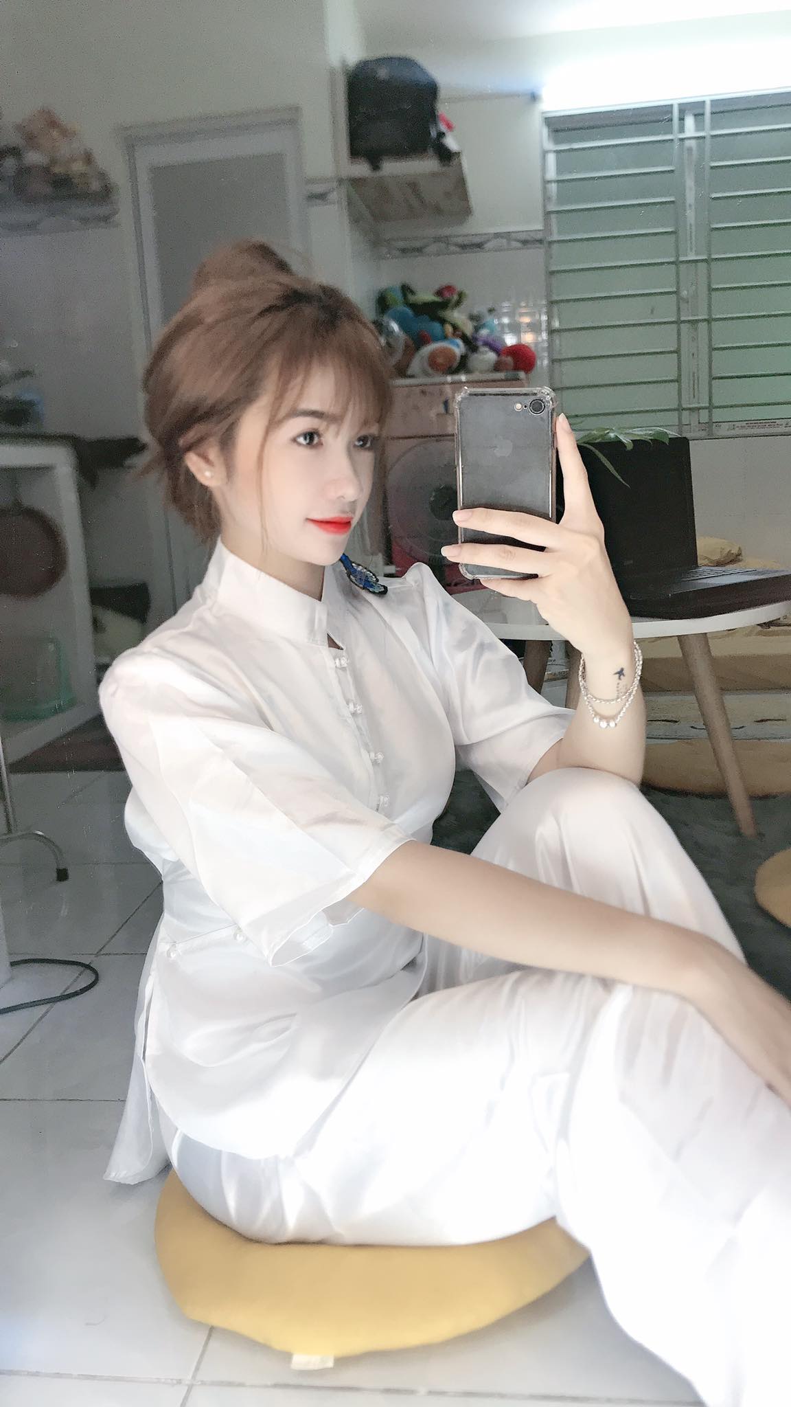 [HCM]ĐỒ LAM ĐI CHÙA THÊU BƯỚM D16