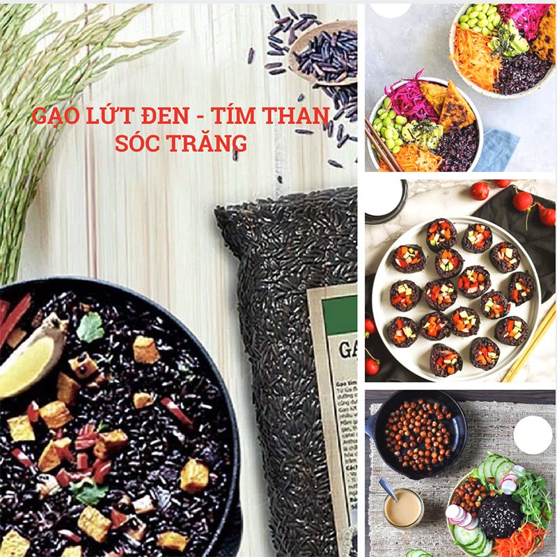 Gạo lứt tím than