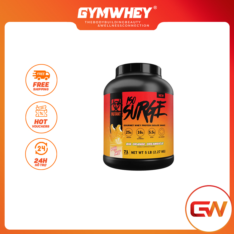 Sữa Tăng C ơ Mutant ISO SURGE 5 LBS (2.34kg)