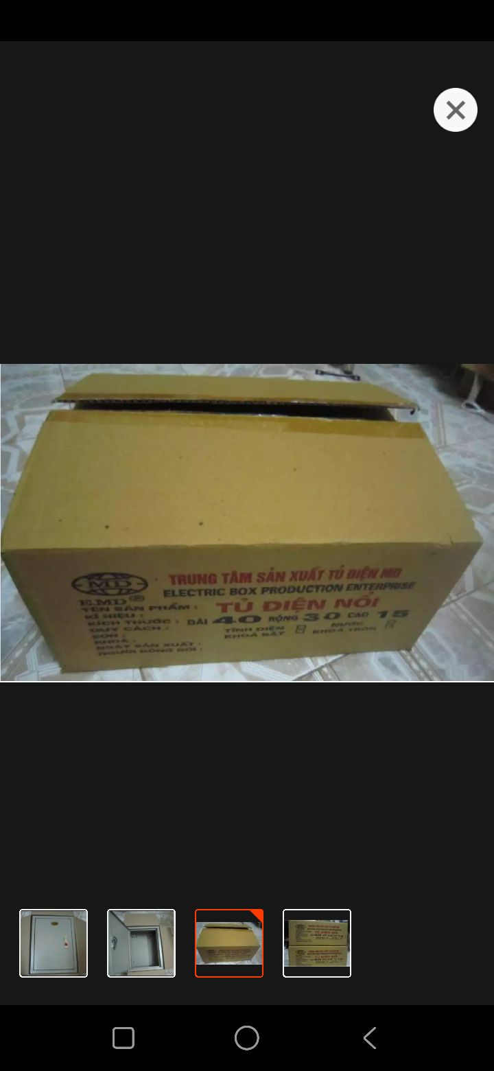 Tủ điện nổi MD  40x30x15.