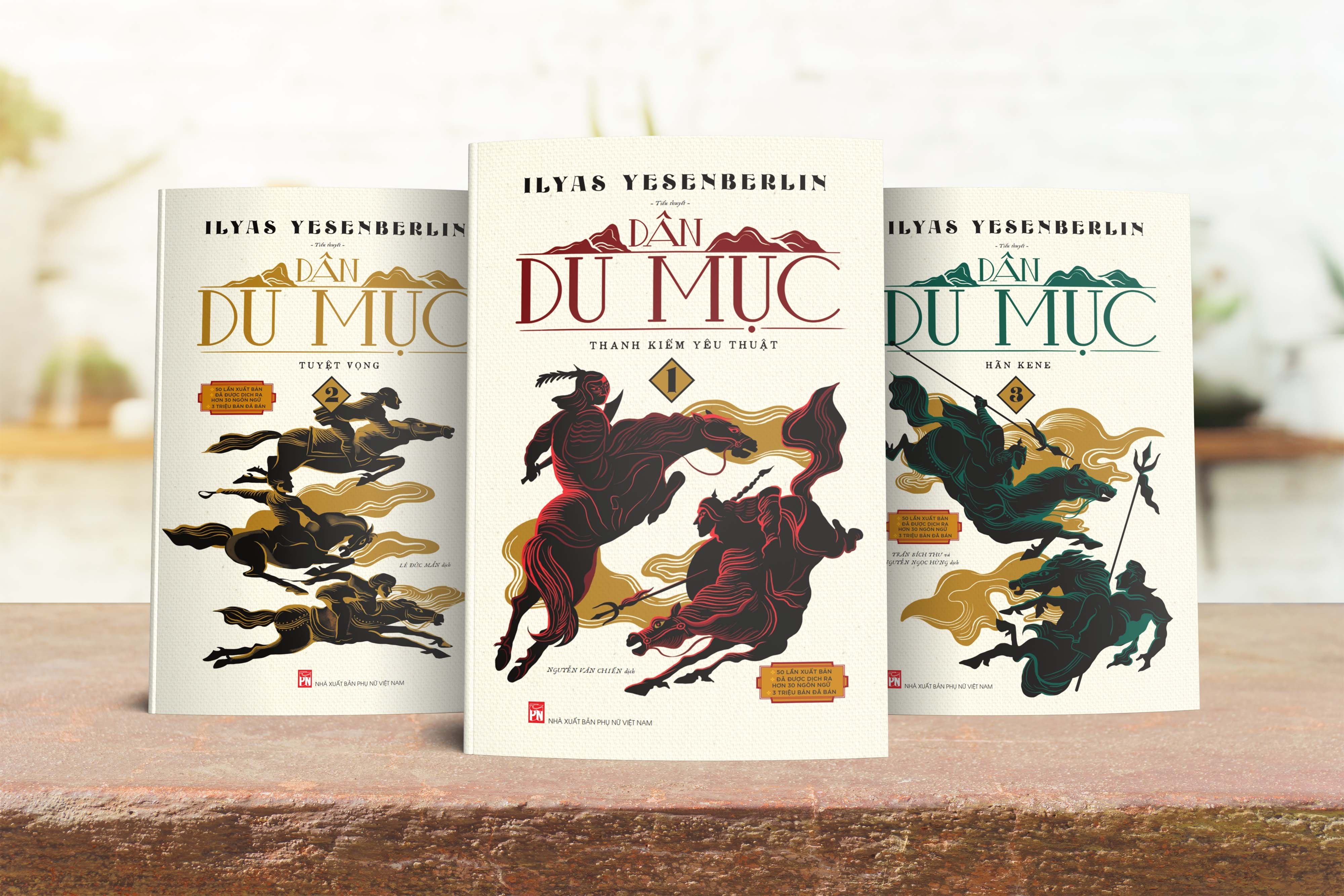 Sách - Boxset Dân Du Mục (3 tập)- NXB Phụ nữ VN