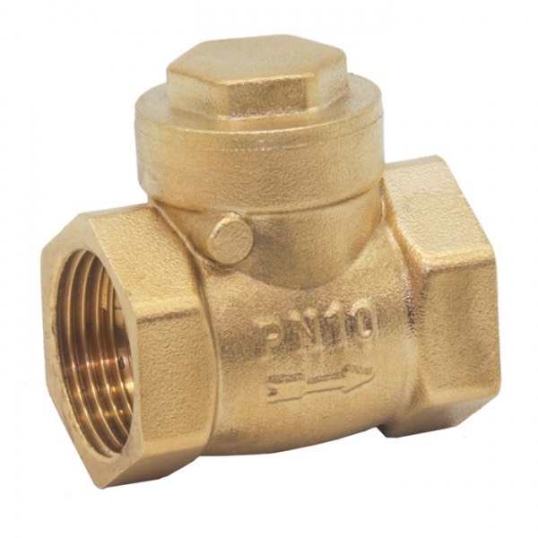 Van một chiều , van lá đồng dẫn nước 1 chiều ren 21 / 27 / 34