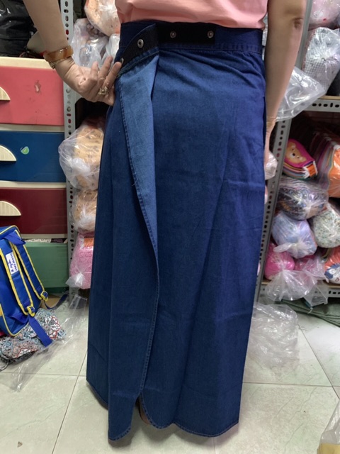 [HCM]Váy Chống Nắng Jean Dạng 2In1