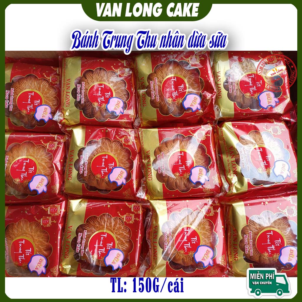Bánh trung thu Vạn Long dừa sữa 150g