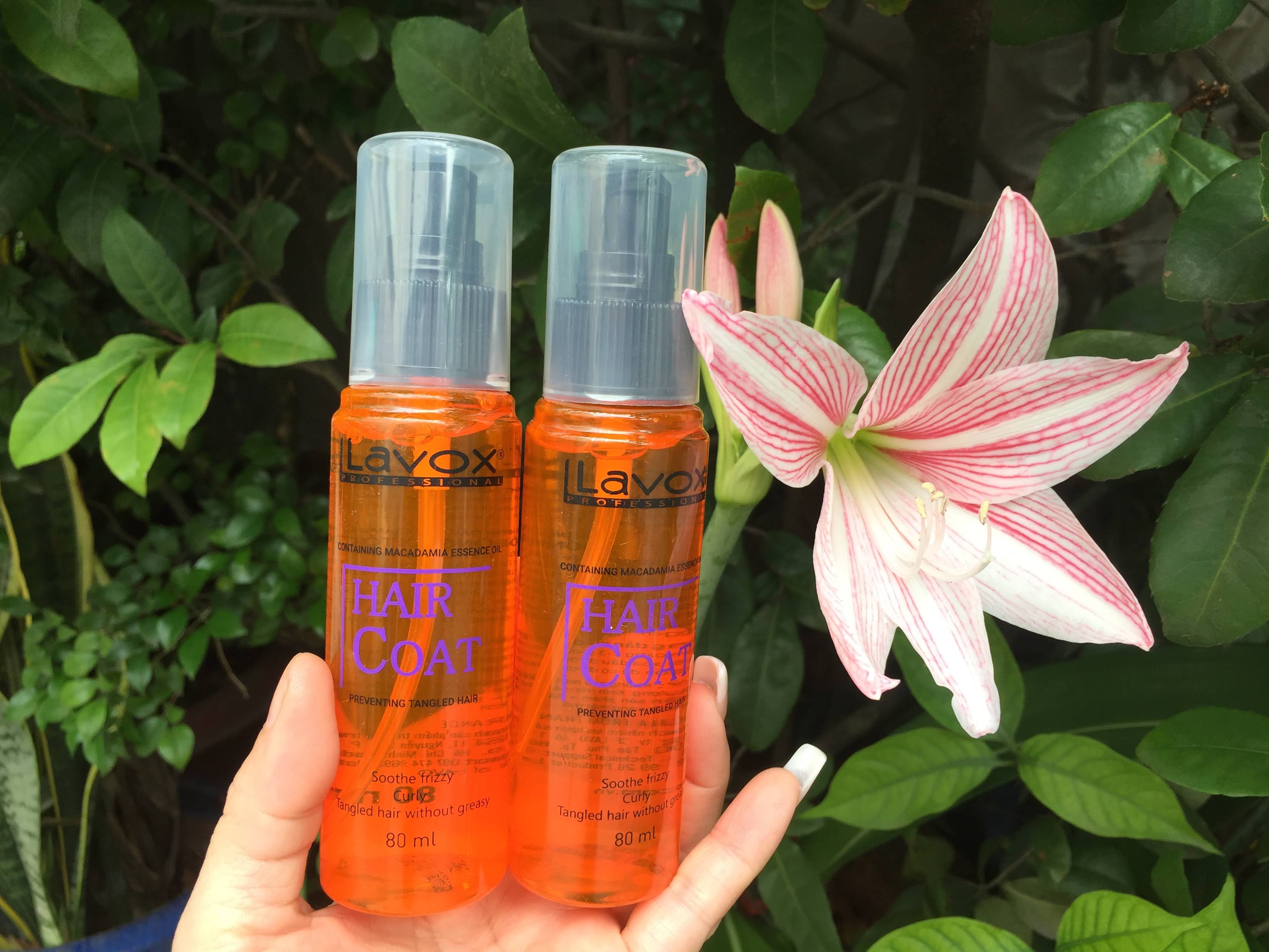 Chai xịt Dầu bóng tóc Lavox 80 ml