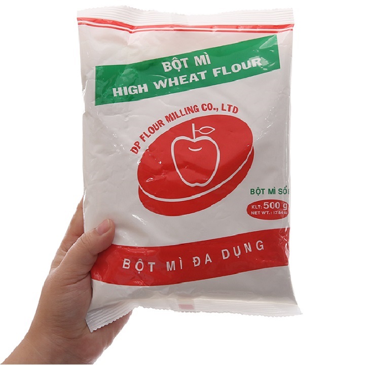 [HCM]Bột mì đa dụng Táo Đỏ số 8 gói 500g