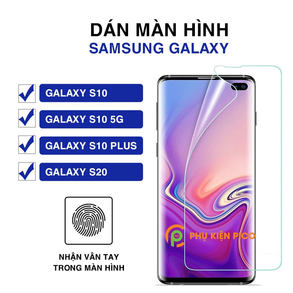Dán màn hình Samsung S10 5G / S20 Ultra / S21 Plus full màn dẻo trong suốt PPF tự phục hồi vết xước - Dán dẻo Samsung Galaxy S10 5G