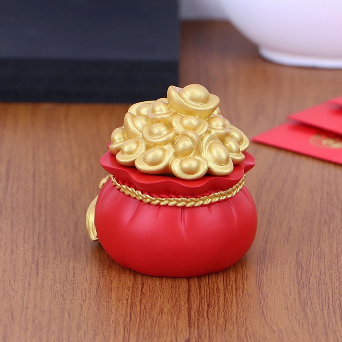 Túi Đỏ Vàng Thần Tài Chiêu Tài Lộc
