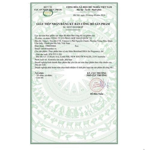 DHA Bầu Bioisland 60 viên (số 1 tại Úc)  . NTDT