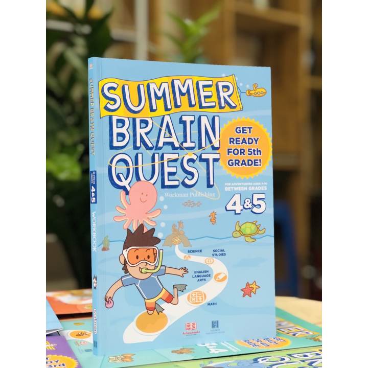 Sách Summer Brain Quest( Bộ 5 Cuốn, 5 -12 Tuổi ) - Nhà Sách Á Châu Books - Hình ảnh 4