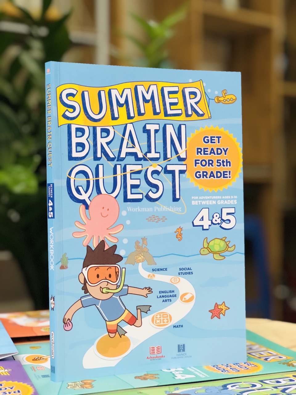 Sách Summer Brain Quest( Bộ 5 Cuốn, 5 -12 Tuổi ) - Nhà Sách Á Châu Books