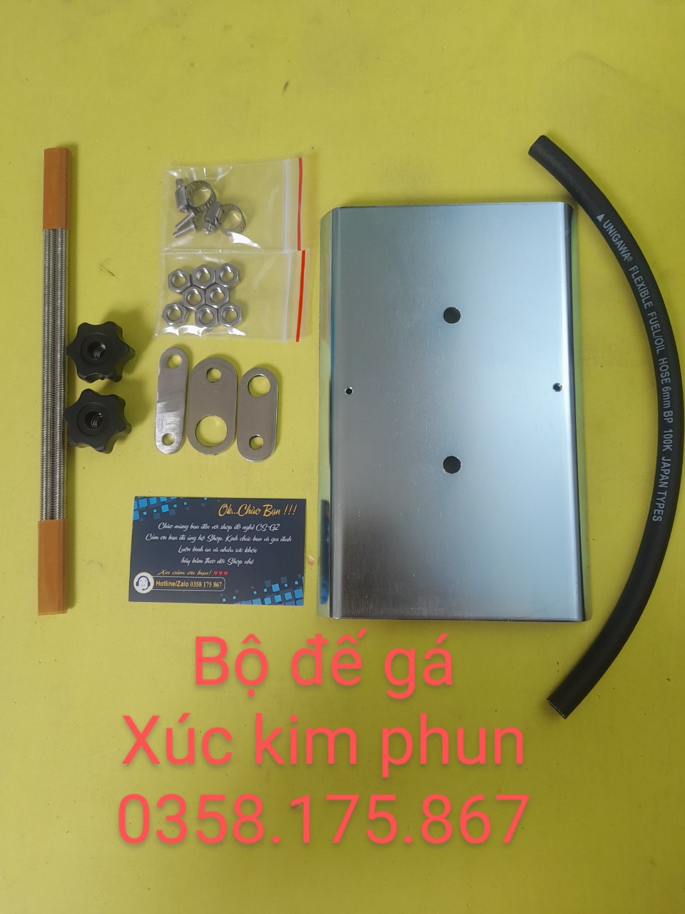 Đế Gá Xúc Kim Phun