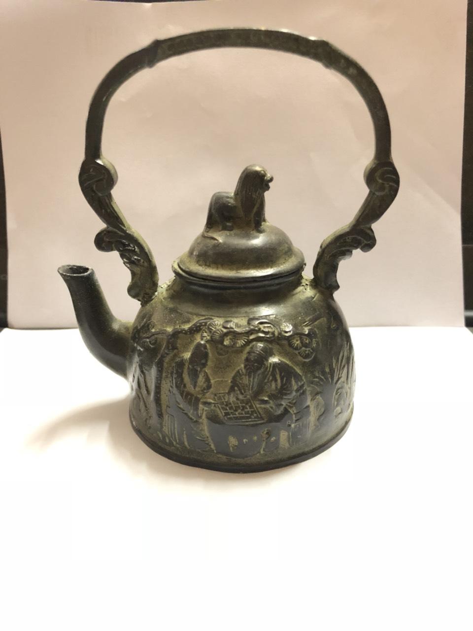 Ấm trà bằng đồng giả cổ ( CB-Shop )