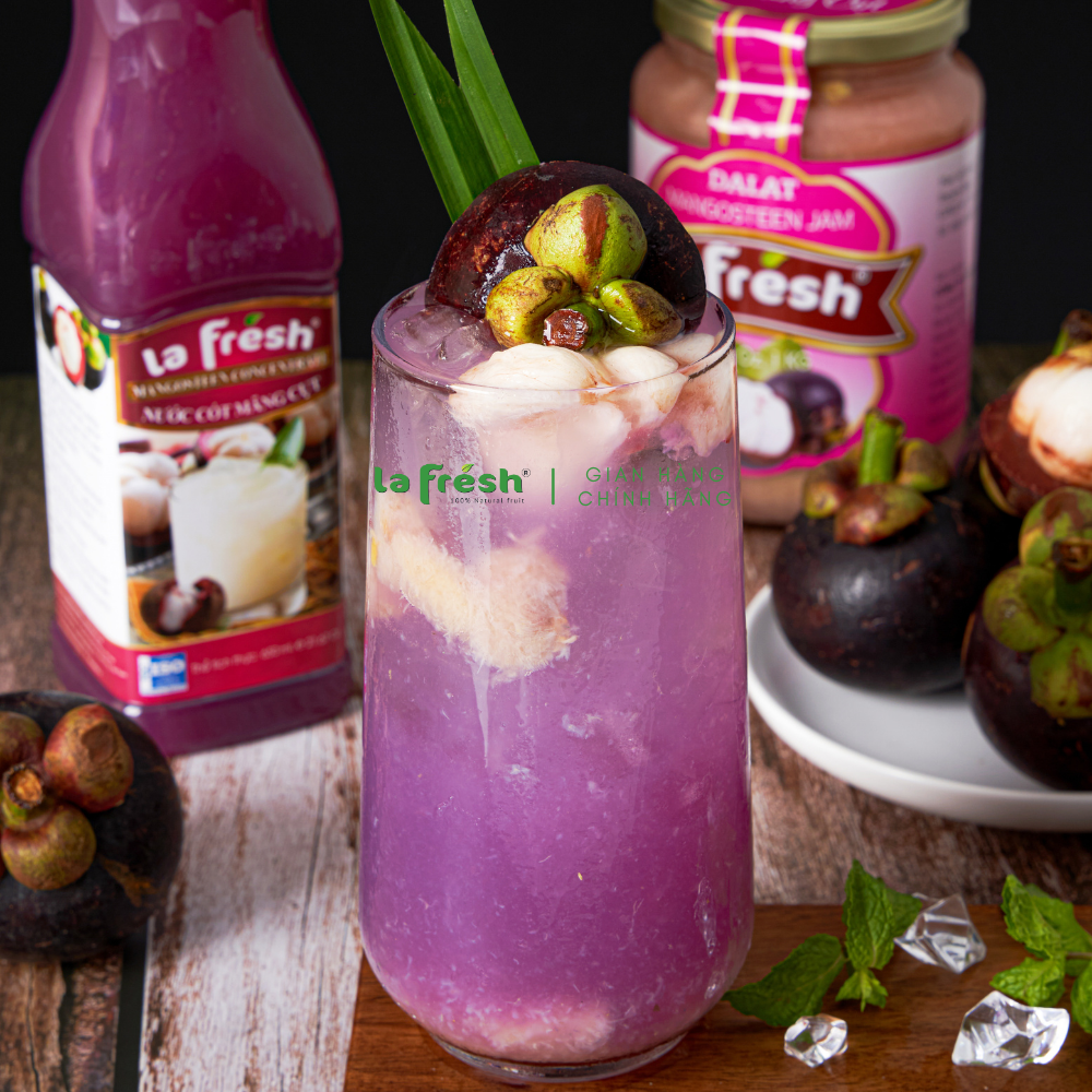 Nước Cốt Măng Cụt Lafresh Đà Lạt Chai 650ml