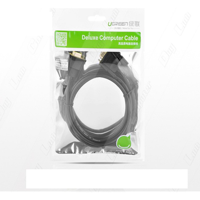 Cáp Rs232 Dài 1.5M Ugreen 20149 - Com To Com( Rs232 9F-9F)