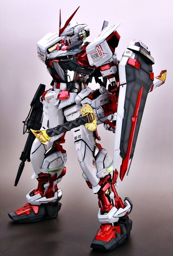 Decal nước cho mô hình PG 1/60 Astray Red Frame Gundam