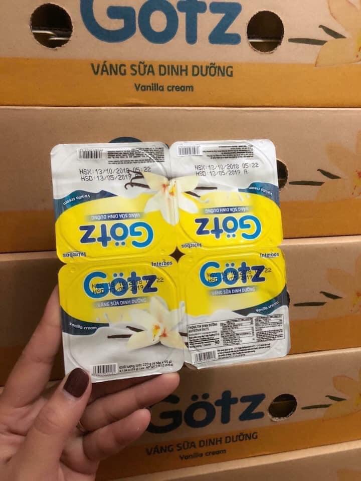 Set 24 hộp váng sữa Gotz date mới