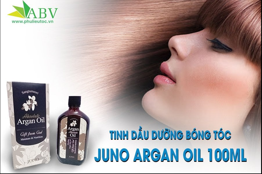 TINH DẦU DƯỠNG BÓNG TÓC JUNO ARGAN OIL 100ML