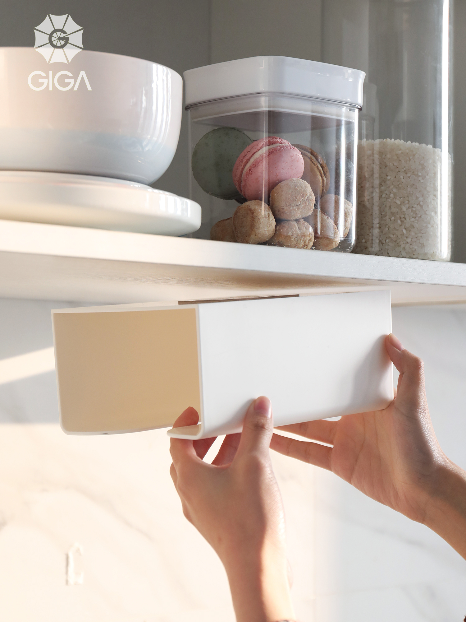 Giga essential container box towel paper boxes for paper towels, containers plastic paper towel thickening kleenex-người napkin holder container box towel paper boxes for paper towel for office room at home container box paper towel car