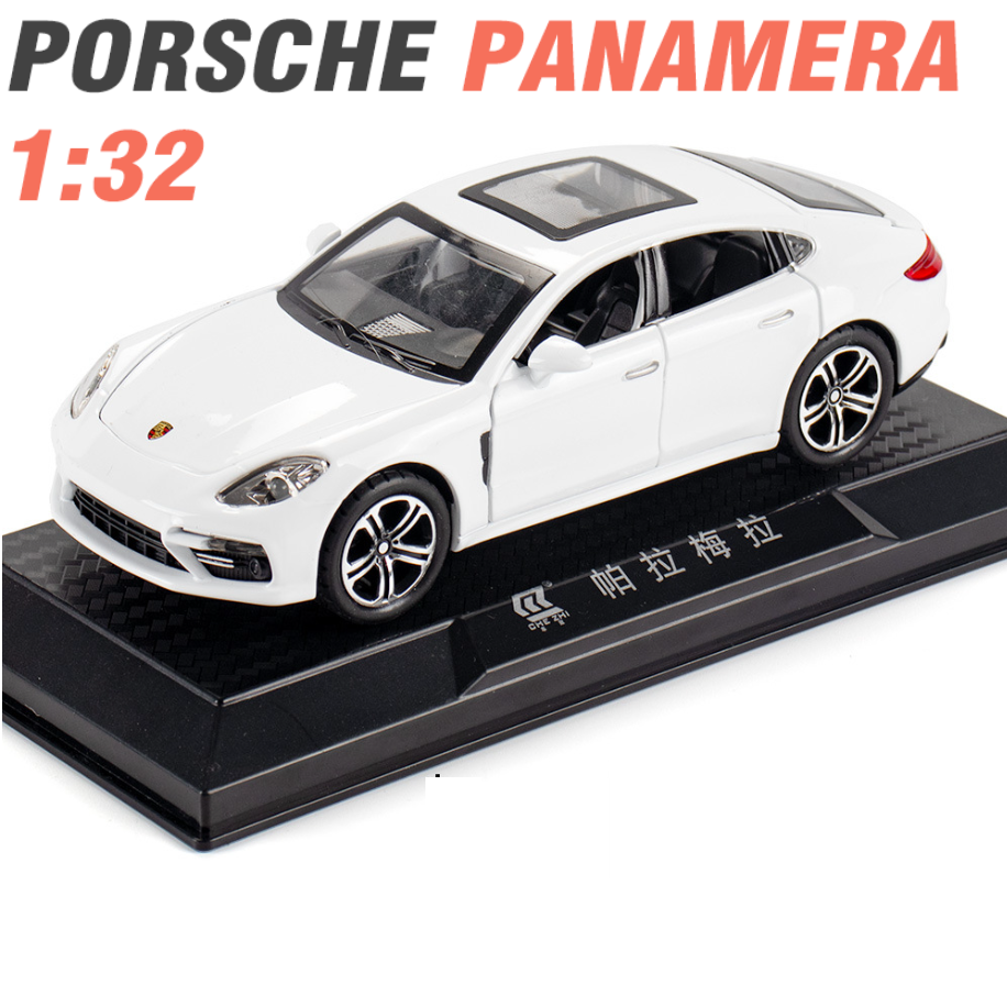 Mô hình xe ô tô Porsche Panamera tỉ lệ 1:32 bằng kim loại xe ô tô đồ chơi trẻ em