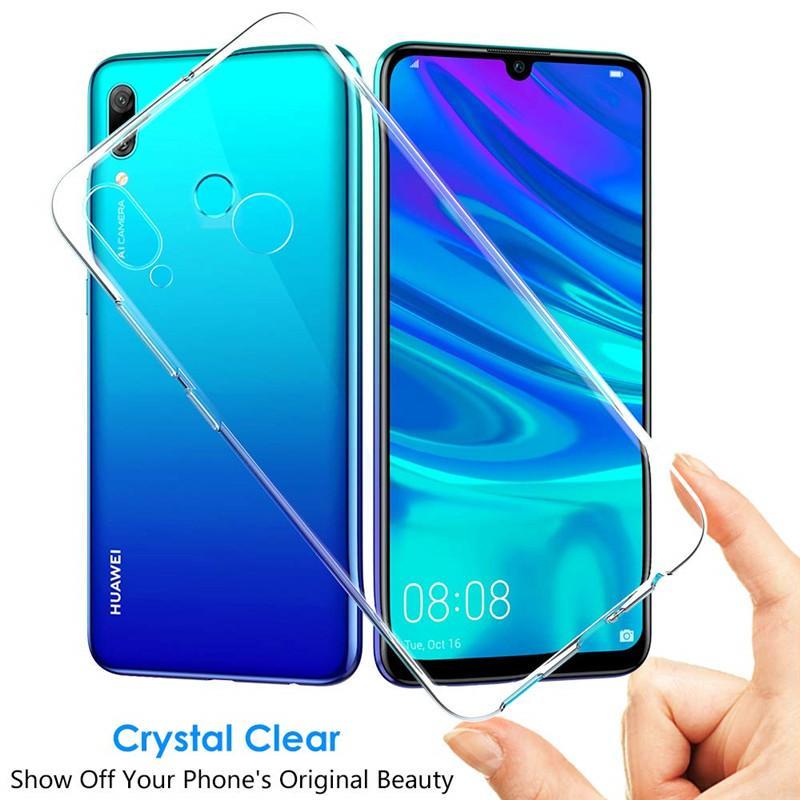 Ốp Silicon cho Samsung Galaxy A30 Trong suốt