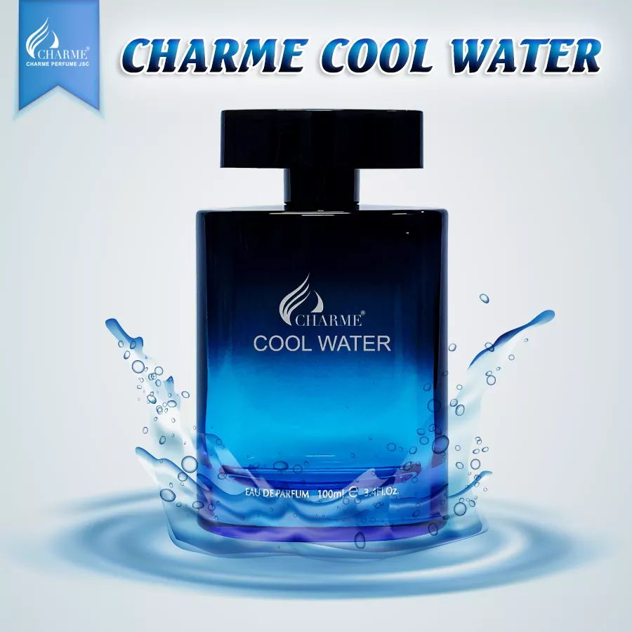 [HCM]Nước Hoa Nam Charme_Cool Water 100ml