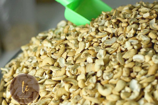 Hạt điều rang sẵn (vỡ) tách vỏ 200 gram