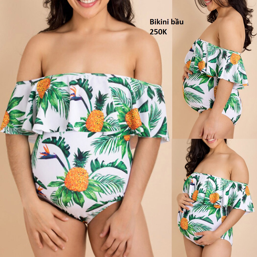 Đồ bơi bầu, bikini bầu bi02