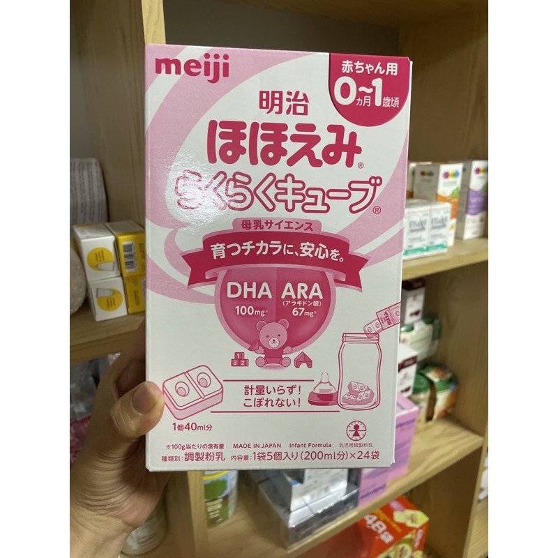 [2024] Sữa Meji Dạng Thanh 648G 24 Thanh