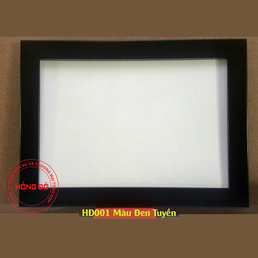 Khung ảnh A5 (15x21) nâu trơn