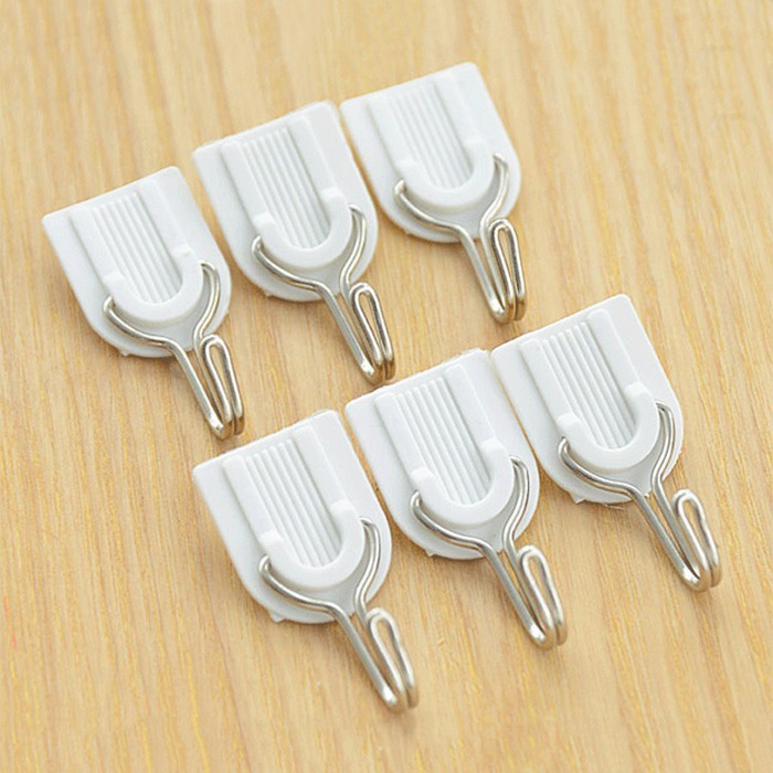 Combo 6 móc treo dán tường power hook