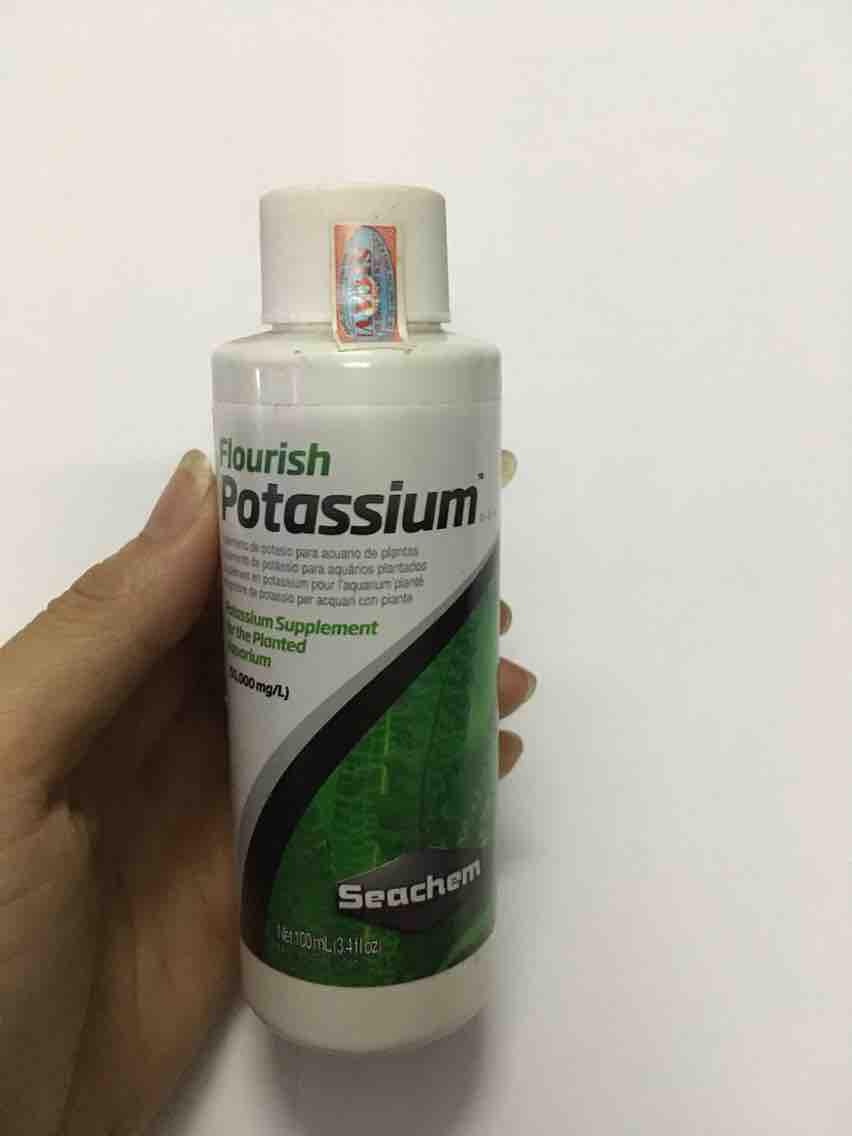 [HCM]Phân nước Kali cho hồ thuỷ sinh Seachem Flourish Potassium 100ml