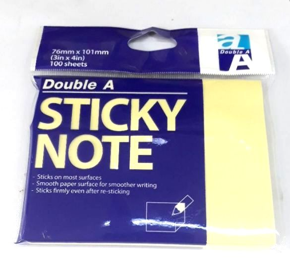 Giấy note Double A 3x4
