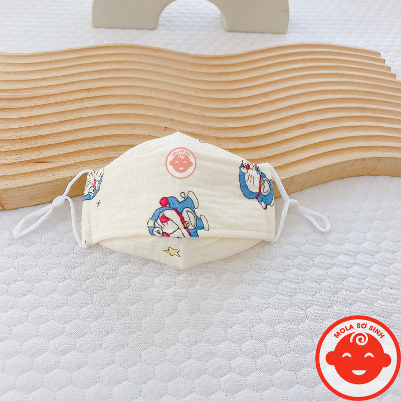 Khẩu trang xô MUSLIN cho bé 4 LOẠI