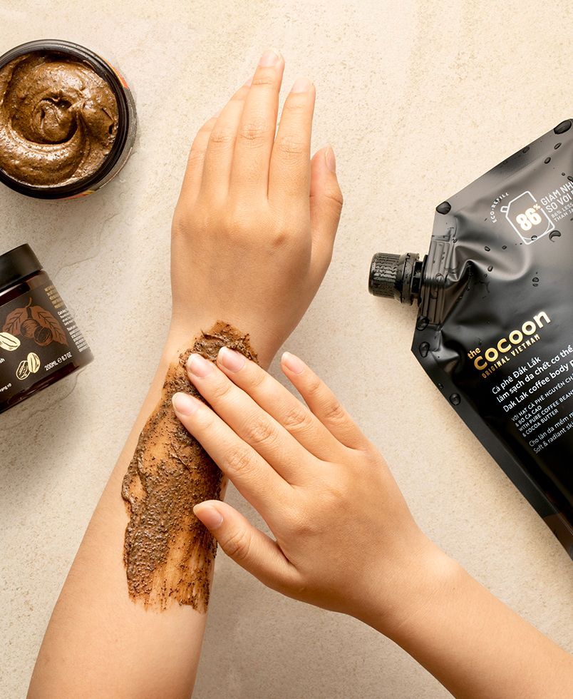 Tẩy da chết cà phê COCOON body 200ml.