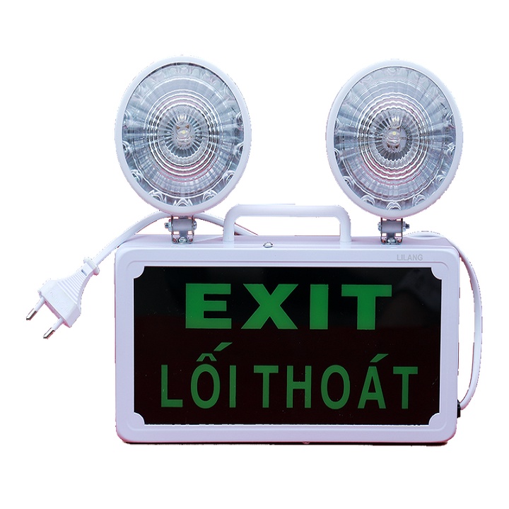 Đèn Sự Cố Khẩn Cấp Chiếu Sáng Kết Hợp Biển Chỉ Dẫn Thoát Nạn Exit