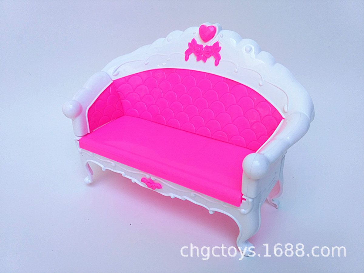 Ghế sofa cổ điển đồ chơi nội thất nhà búp bê
