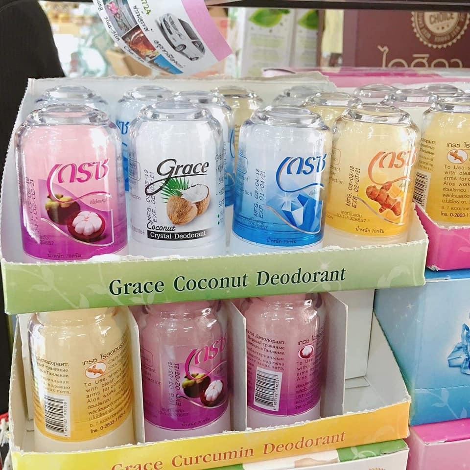 LĂN KHỬ MÙI ĐÁ KHOÁNG GRACE THÁI LAN