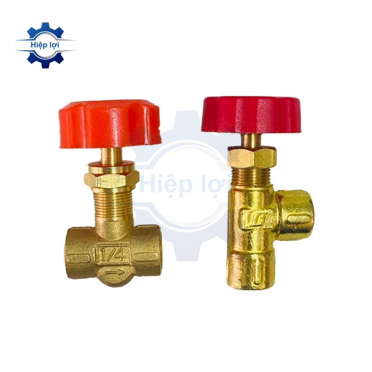 Van kim đồng ren 13 – van chỉnh lưu - van kim chỉnh lưu thau