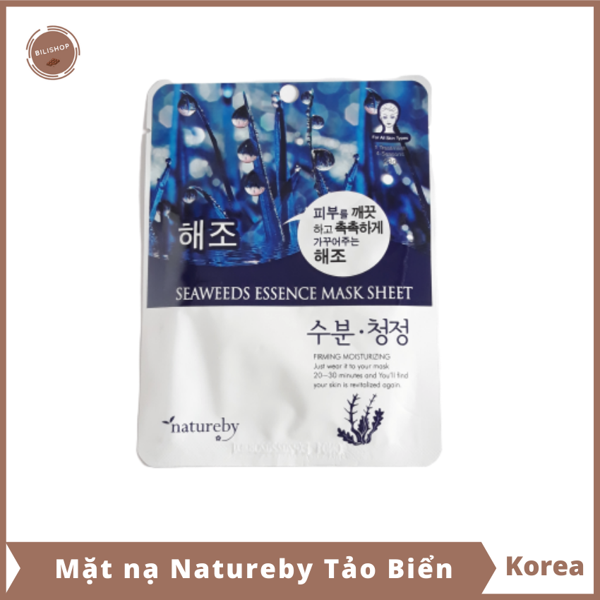 [HCM]Mặt nạ dưỡng da Natureby Hàn Quốc - Combo 10 miếng