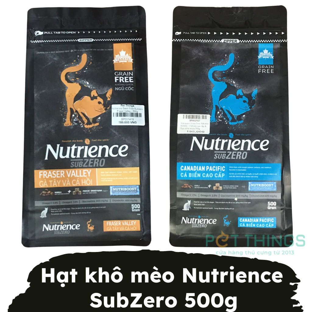 Hạt khô cho mèo Nutrience Grain Free Subzero