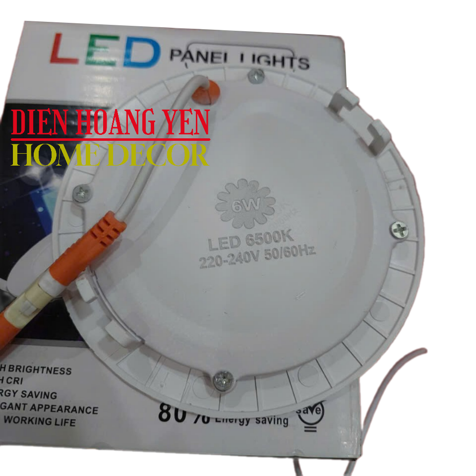 Bộ 4 đèn Led downlight âm trần siêu mỏng 6W
