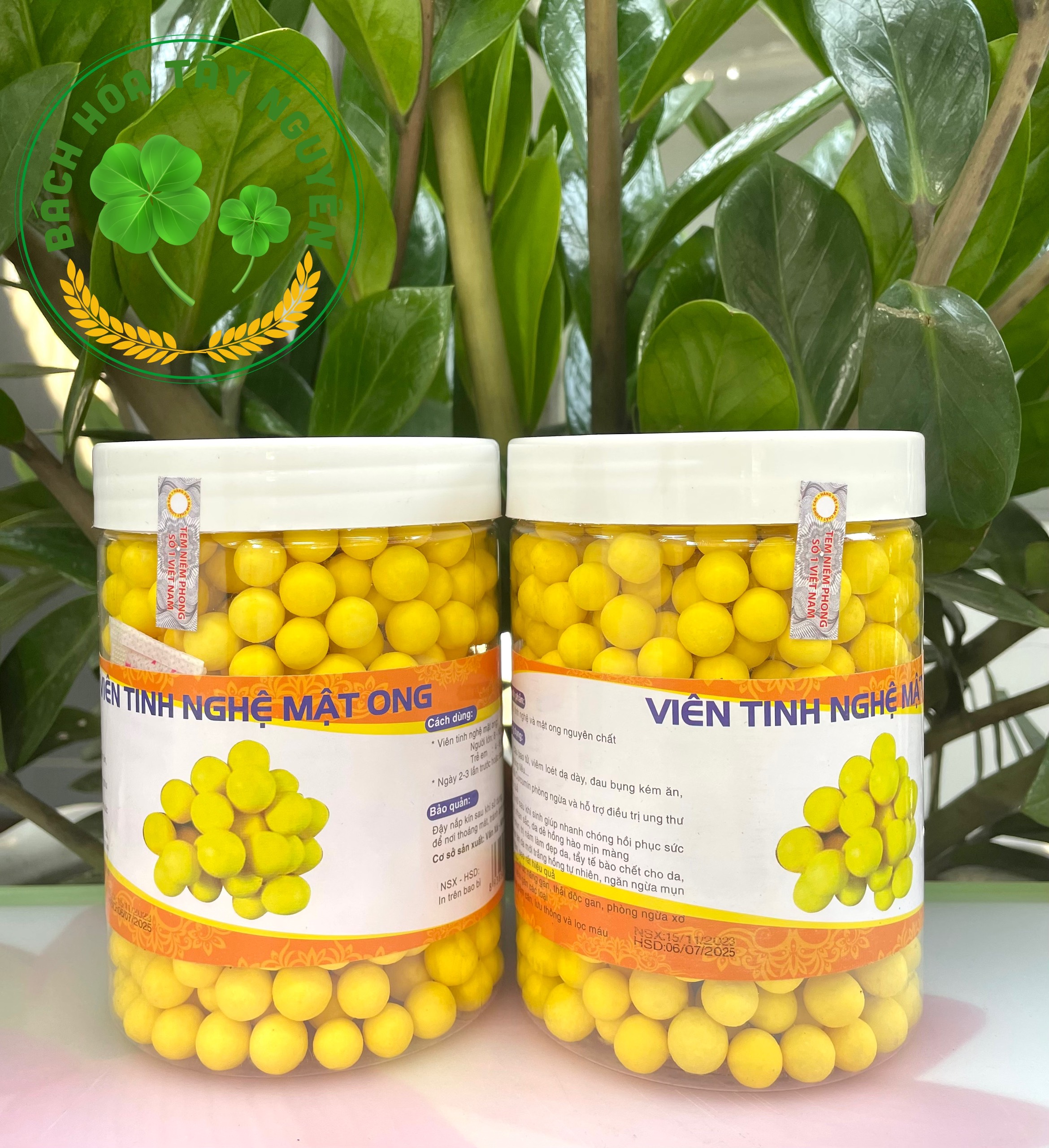 Viên Tinh Nghệ Mật Ong - Hộp 500Gr