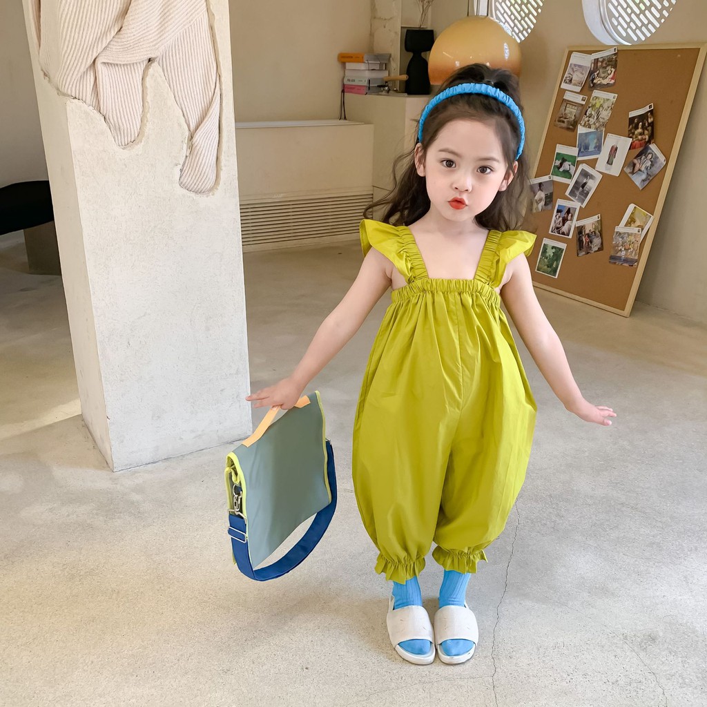 [HCM]Jumpsuit cánh tiên cho bé gái phong cách Hàn