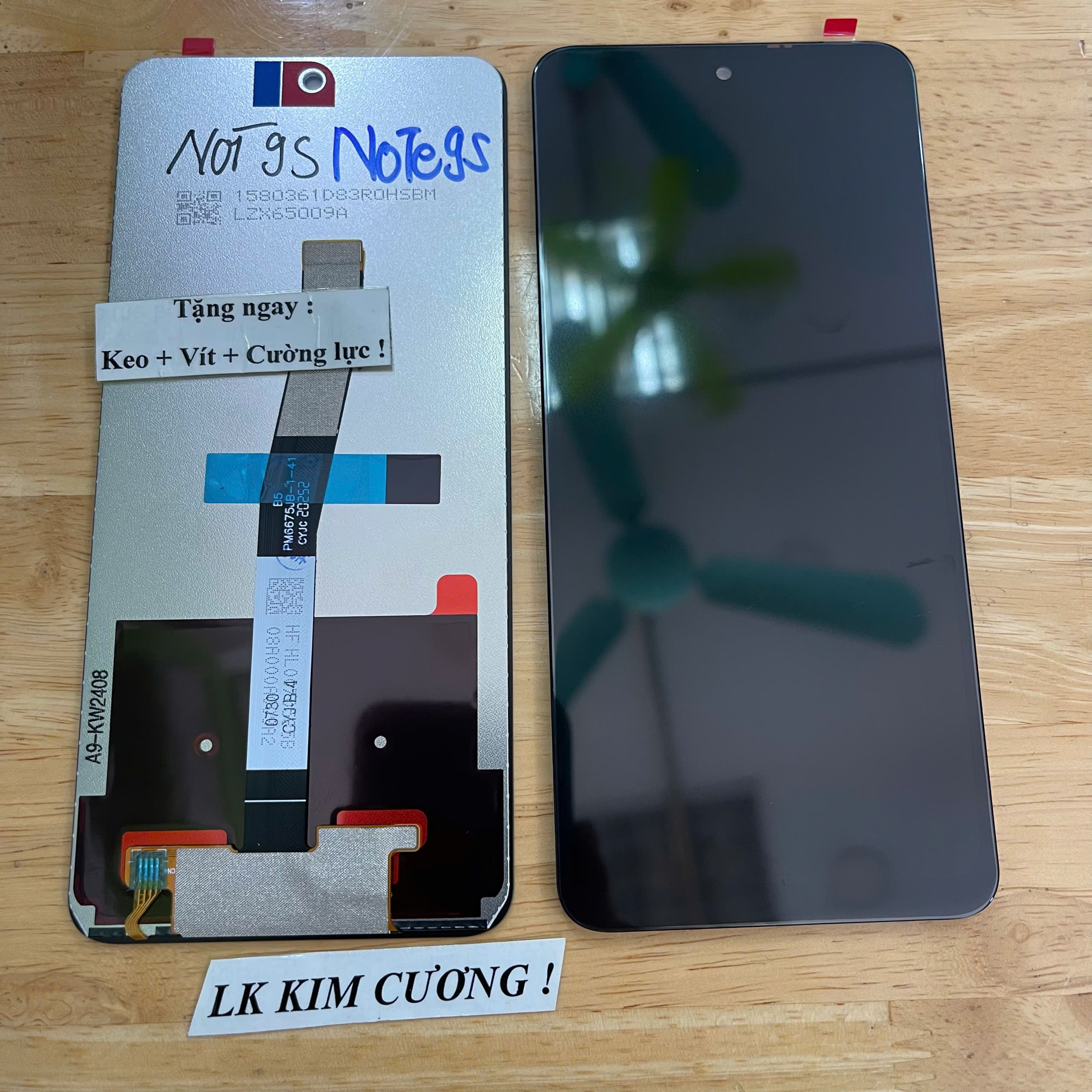 Màn hình thay thế xiaomi redmi note 9 pro / note 9s