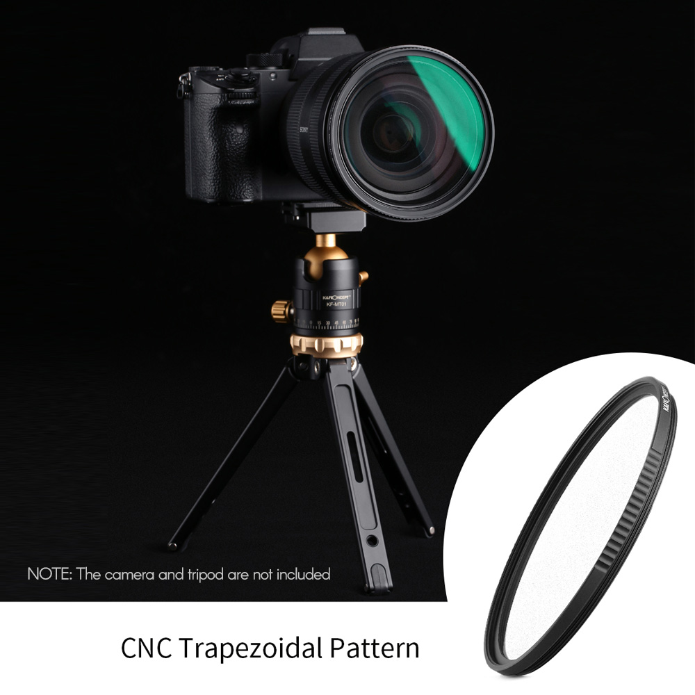 K&F CONCEPT Soft Focus Filter Diffusion Filters Black Mist 1/4 Waterproof Scratch-Resistant for DSLR camera Lens, 82mm Diameter