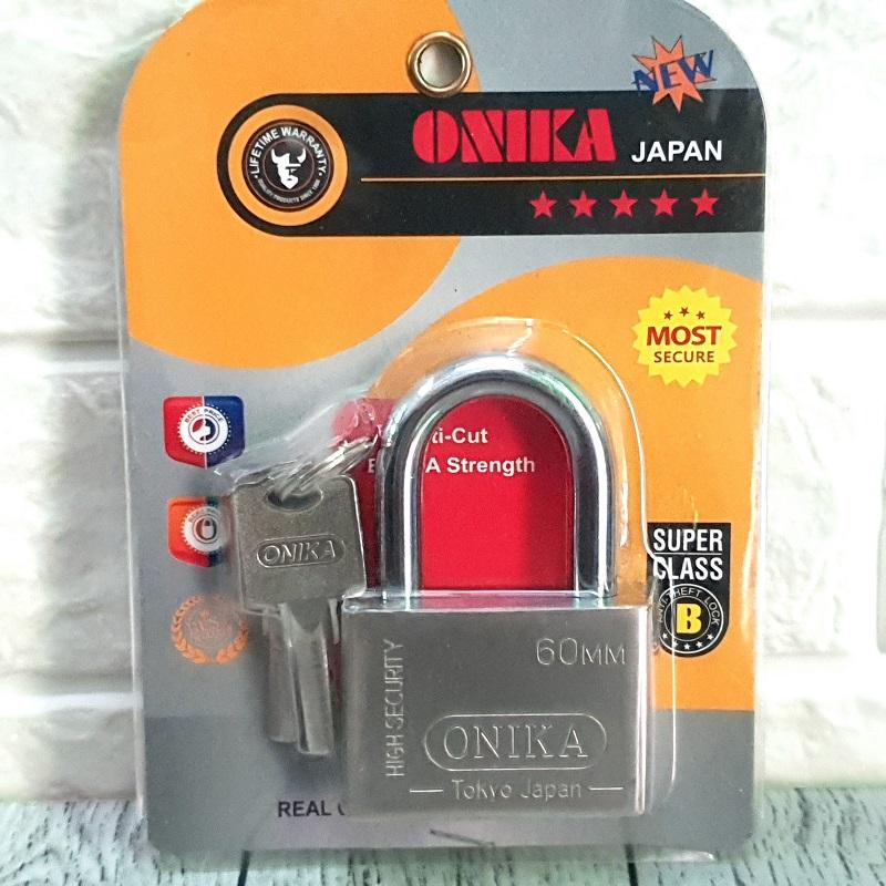 Ổ khóa bấm Onika 6P chìa muỗng ( made in JAPAN )