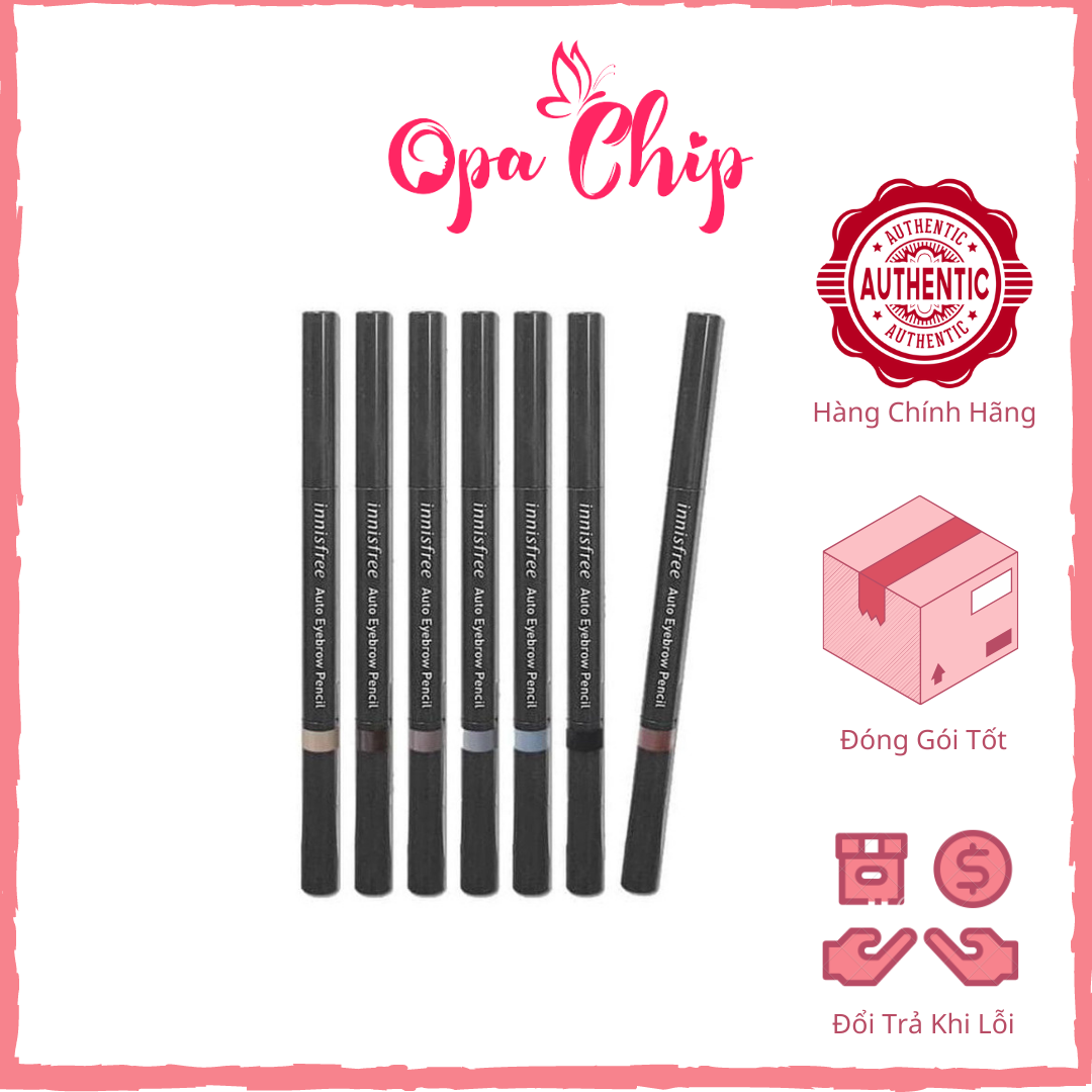 Chì kẻ mày 2 đầu Innisfree Auto Eyebrown Pencil