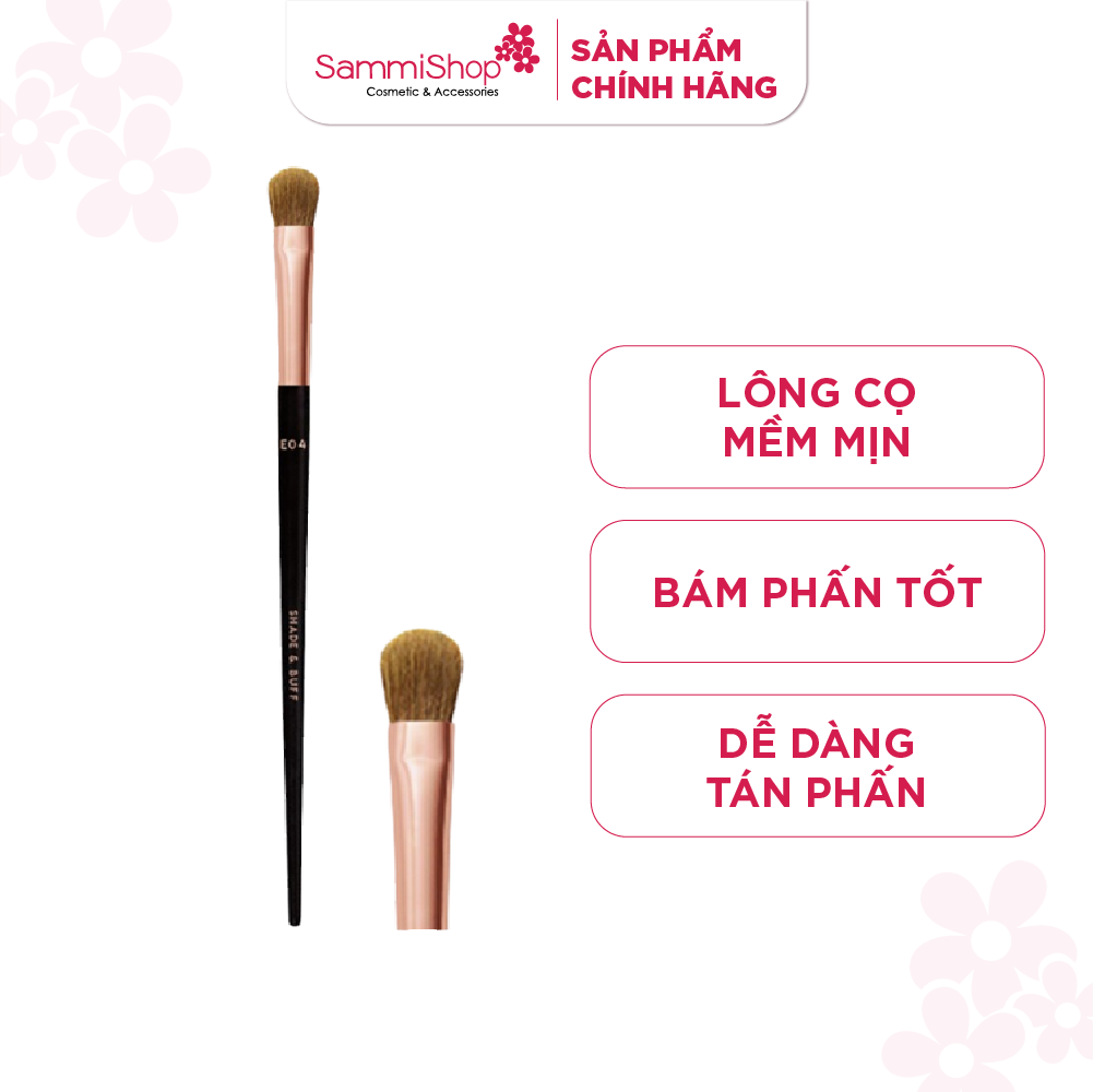Vacosi Cọ mắt Shape & Buff E04