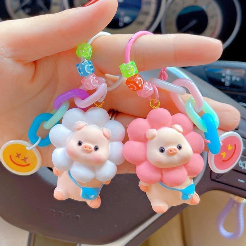 Móc khóa heo xinh